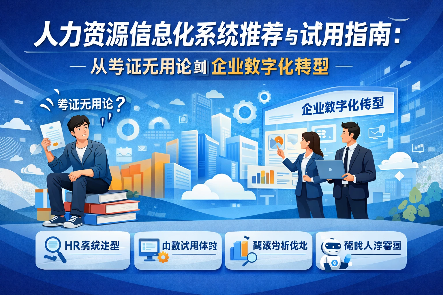 人力资源信息化系统推荐与试用指南:从考证无用论到企业数字化转型