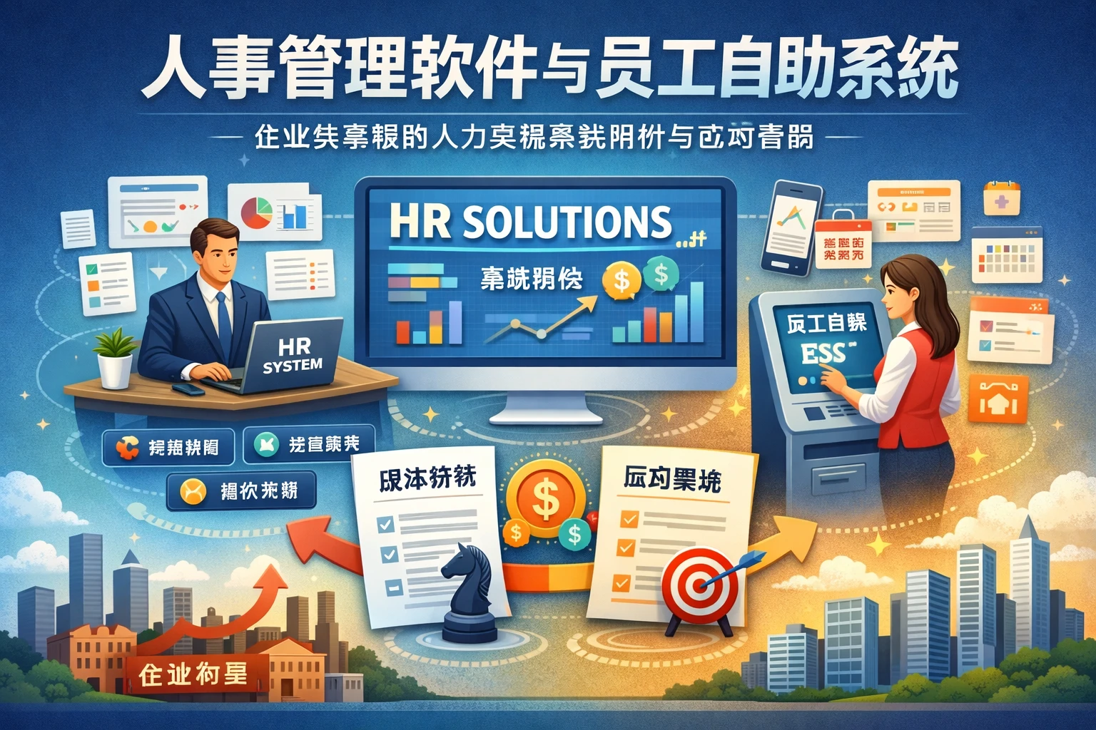 人事管理软件与员工自助系统：企业转型期的人力资源系统报价与应对策略