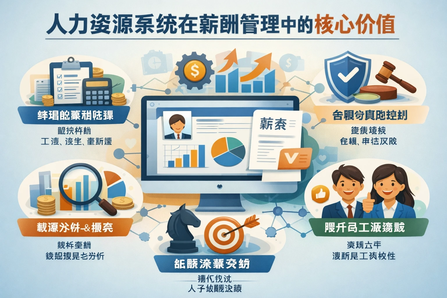 人力资源系统在薪酬管理中的核心价值