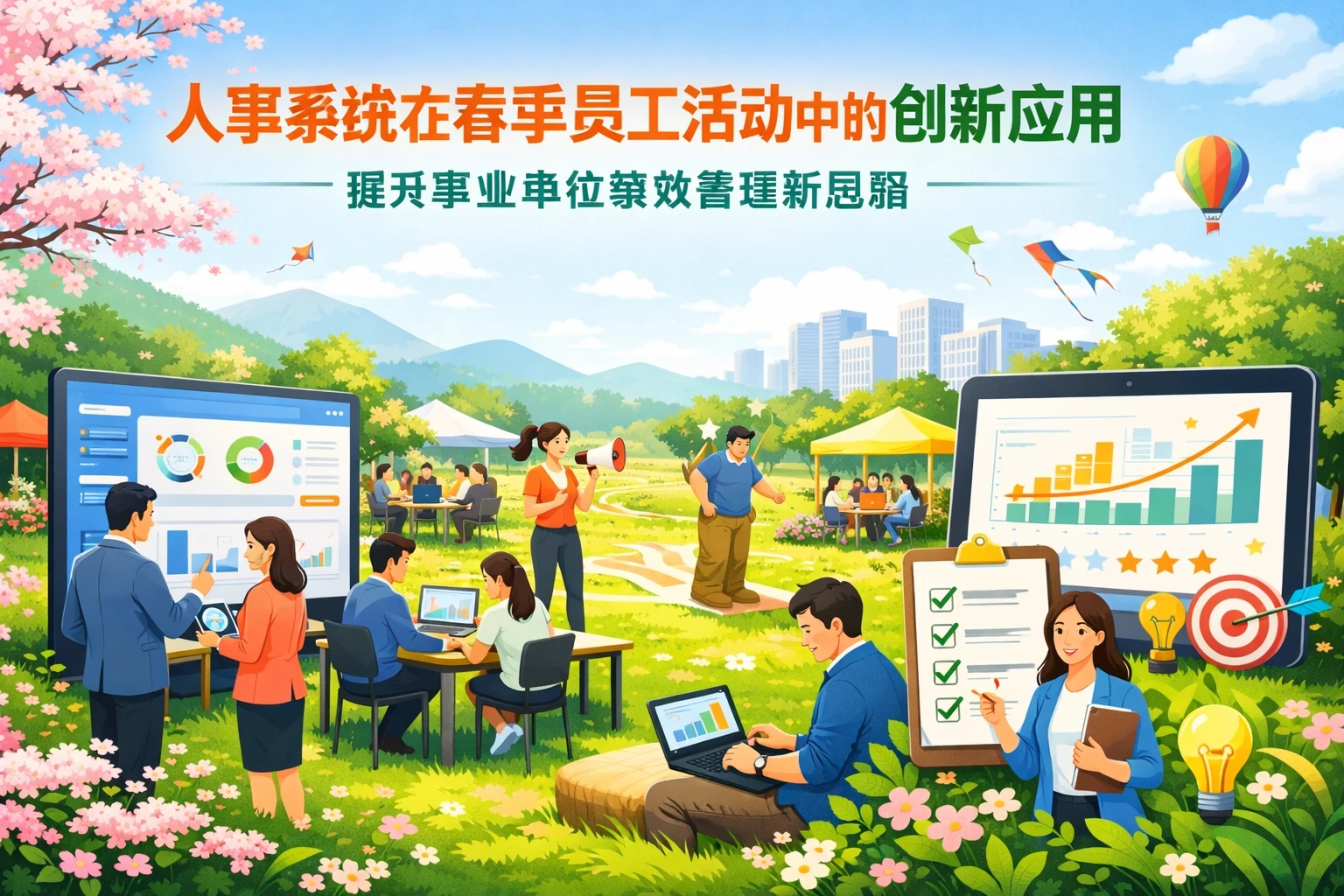 人事系统在春季员工活动中的创新应用:提升事业单位绩效管理的新思路
