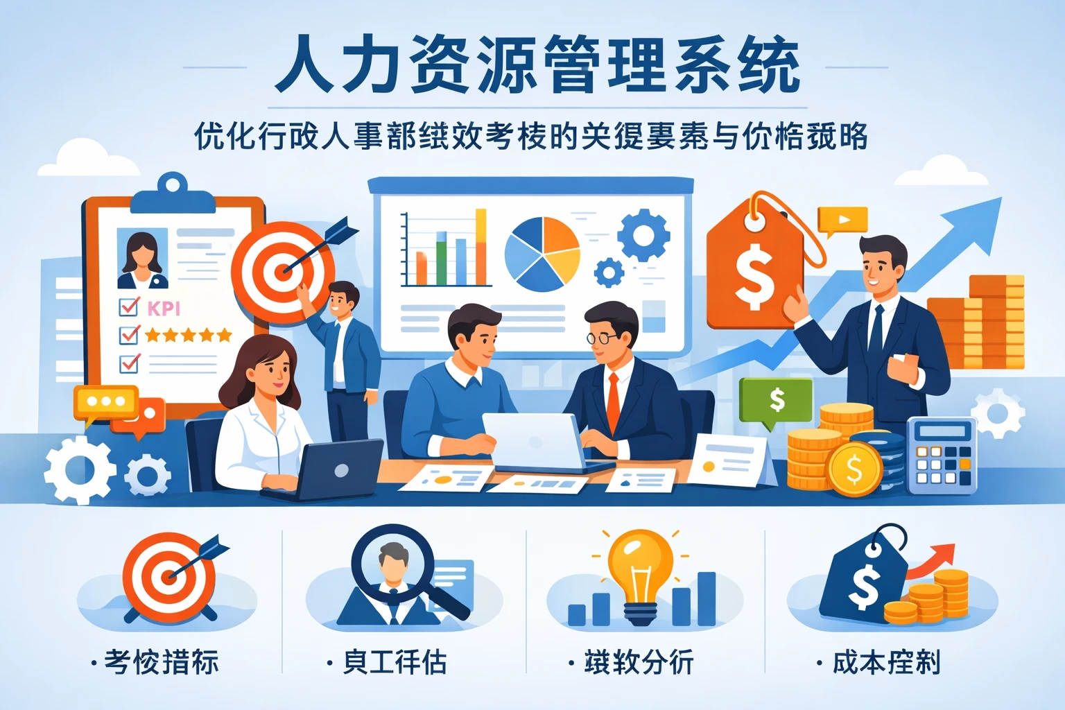 人力资源管理系统：优化行政人事部绩效考核的关键要素与价格策略