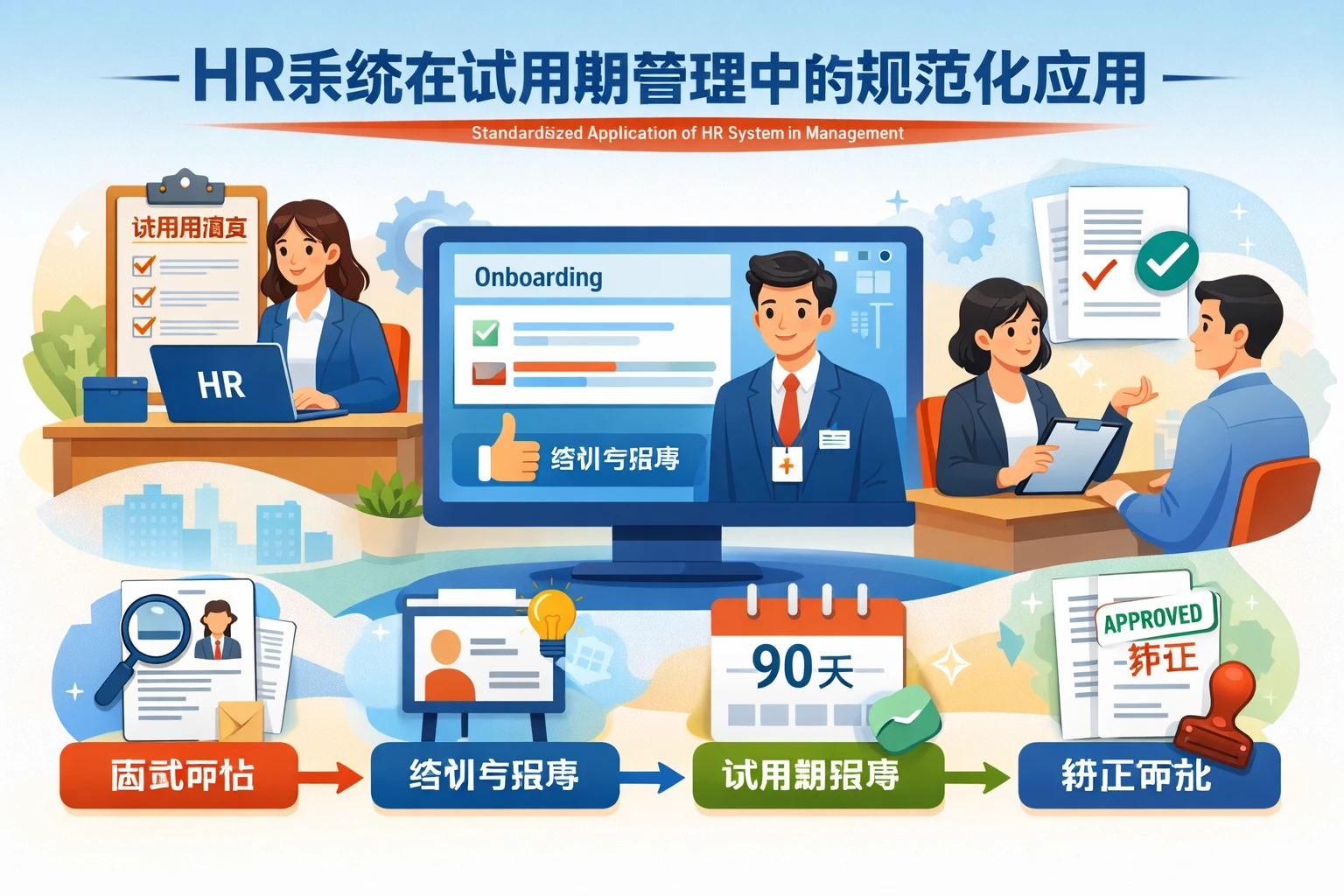 HR系统在试用期管理中的规范化应用