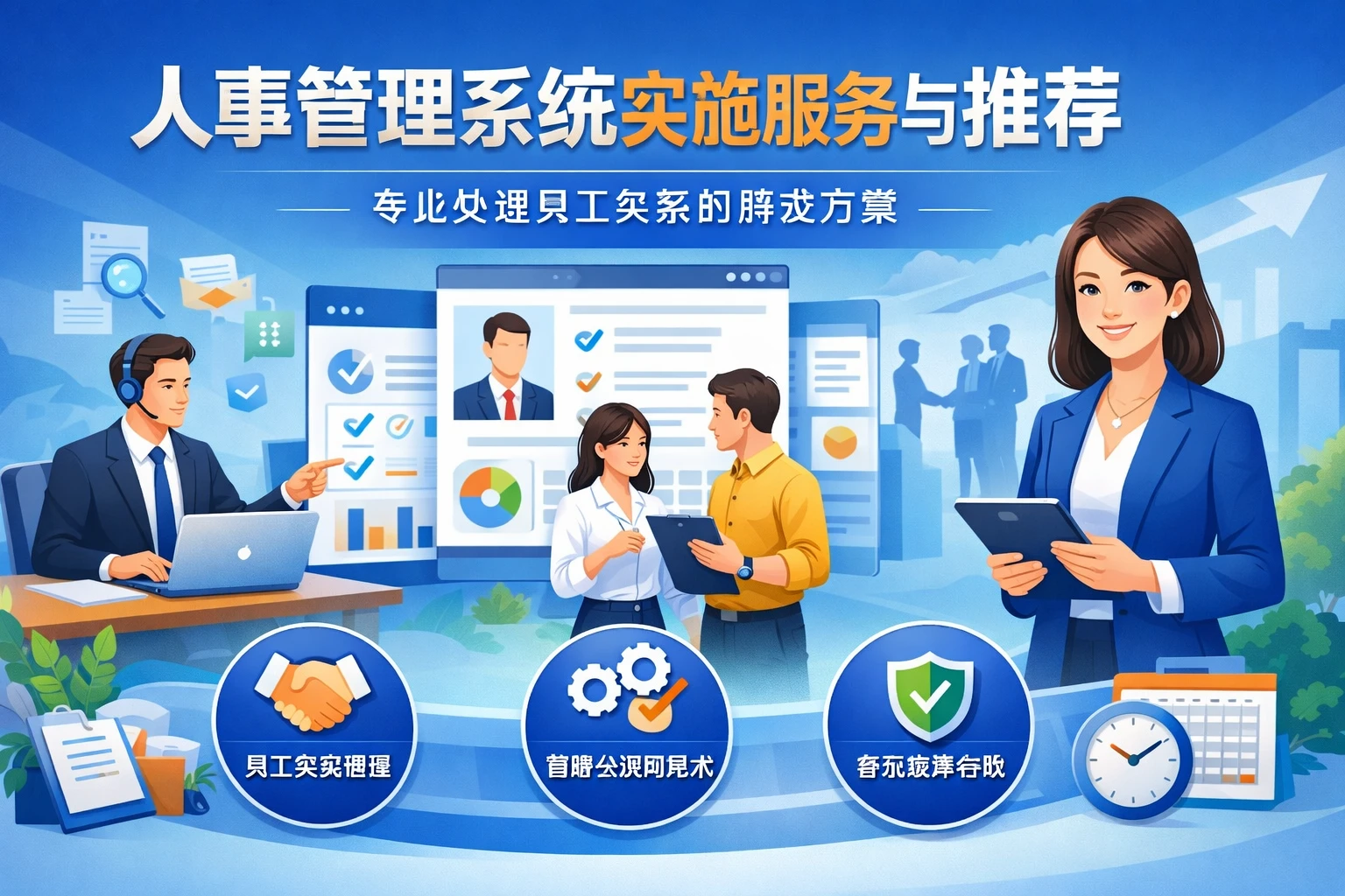 人事管理系统实施服务与推荐：专业处理员工关系的解决方案