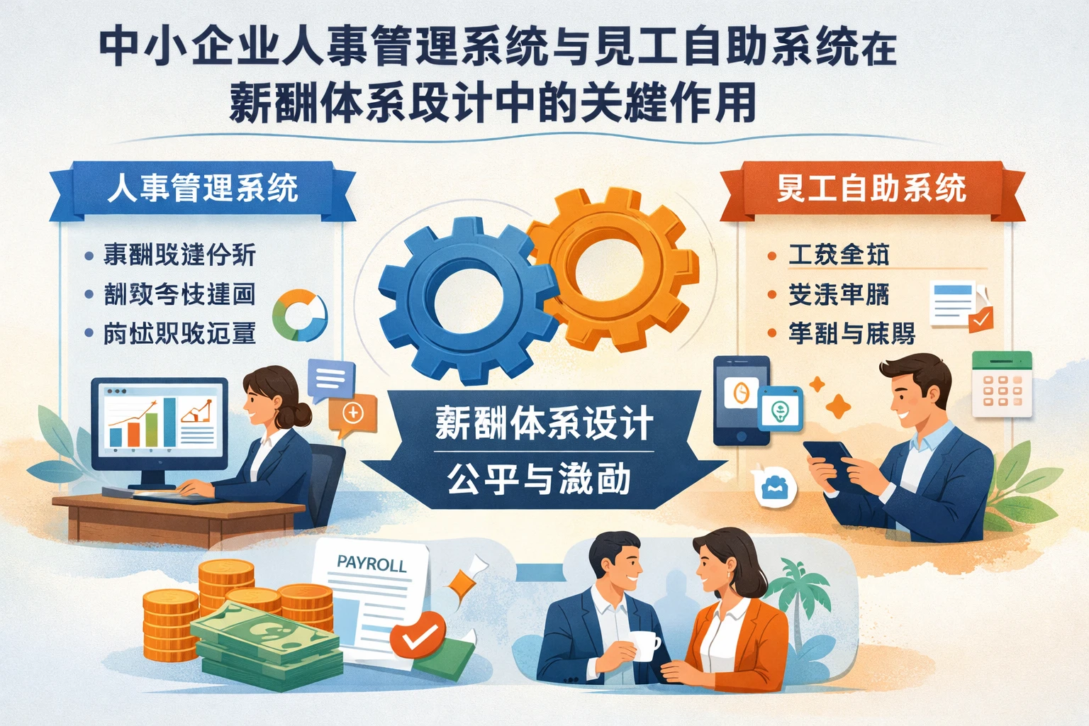 中小企业人事管理系统与员工自助系统在薪酬体系设计中的关键作用