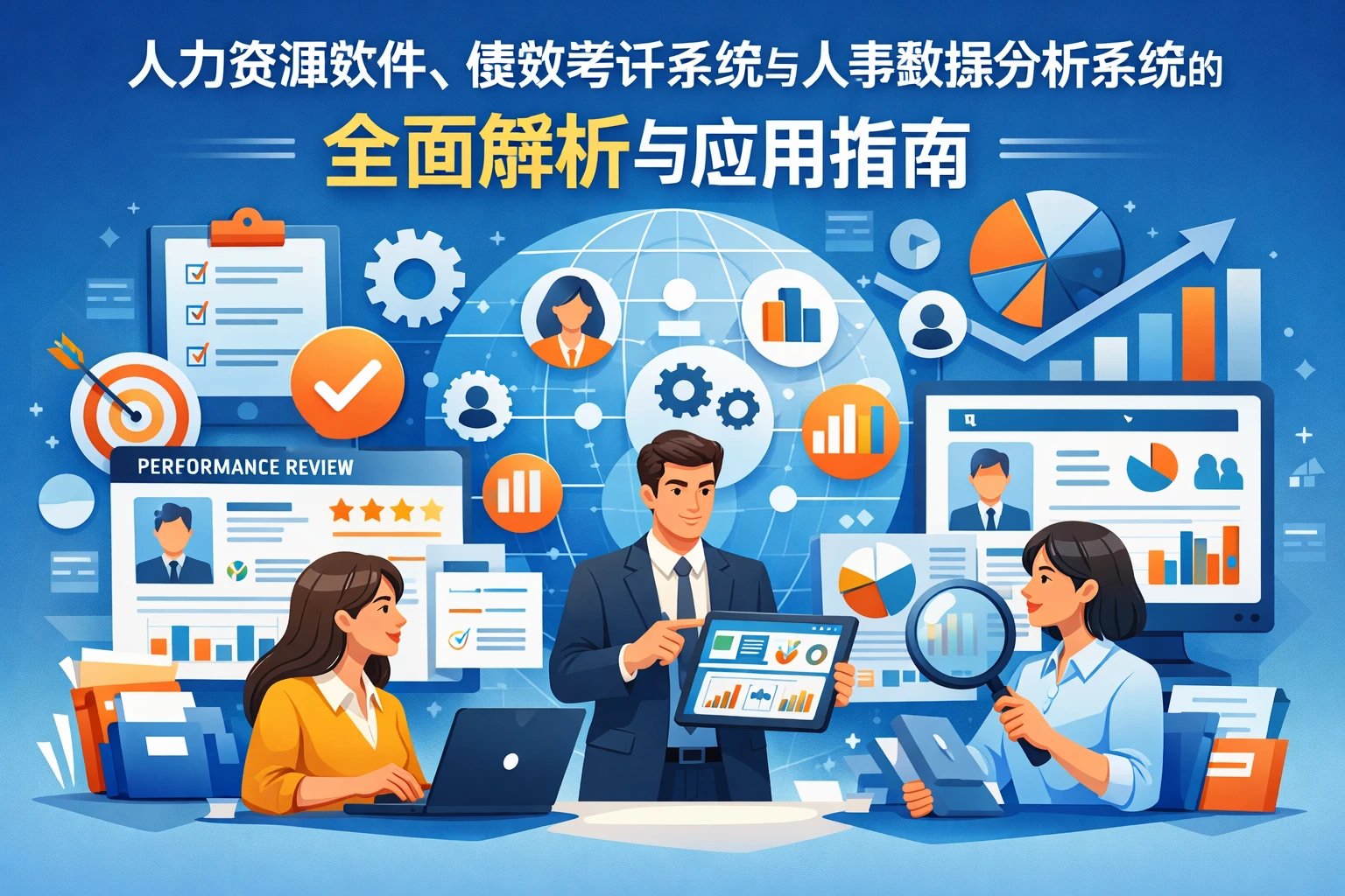 人力资源软件、绩效考评系统与人事数据分析系统的全面解析与应用指南