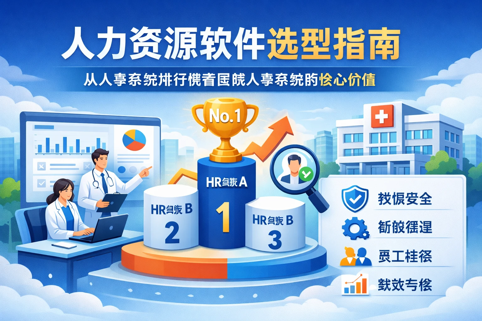 人力资源软件选型指南：从人事系统排行榜看医院人事系统的核心价值