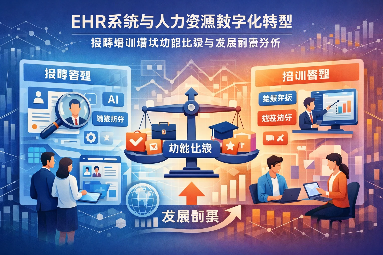 EHR系统与人力资源数字化转型：招聘培训模块功能比较与发展前景分析
