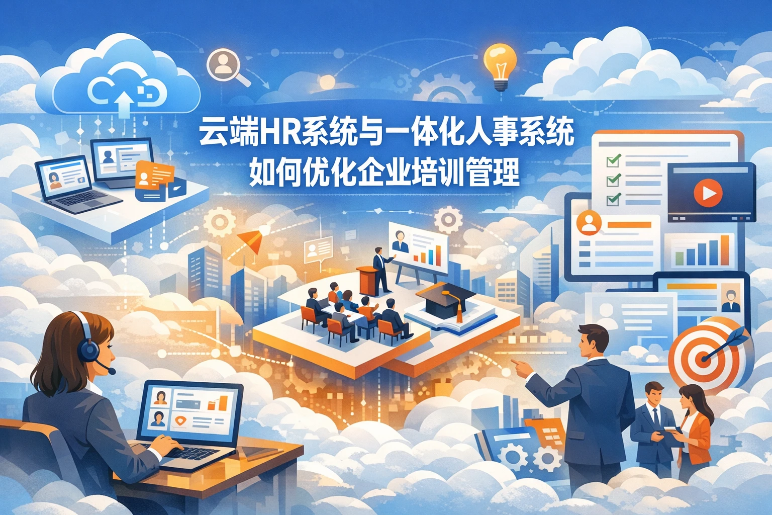 云端HR系统与一体化人事系统如何优化企业培训管理