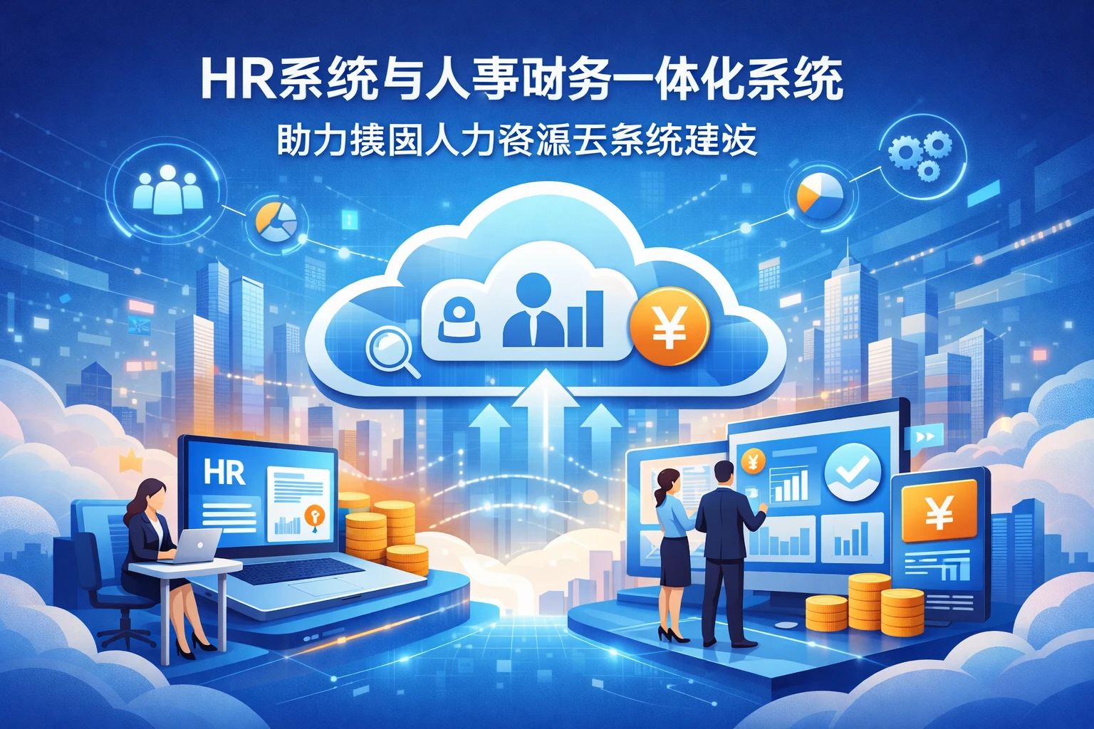 HR系统与人事财务一体化系统助力集团人力资源云系统建设