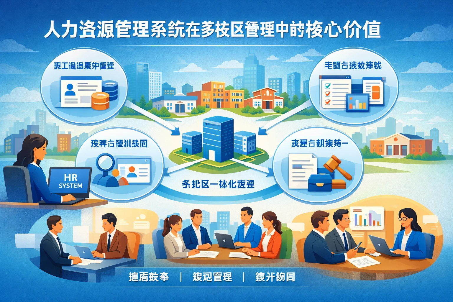 人力资源管理系统在多校区管理中的核心价值