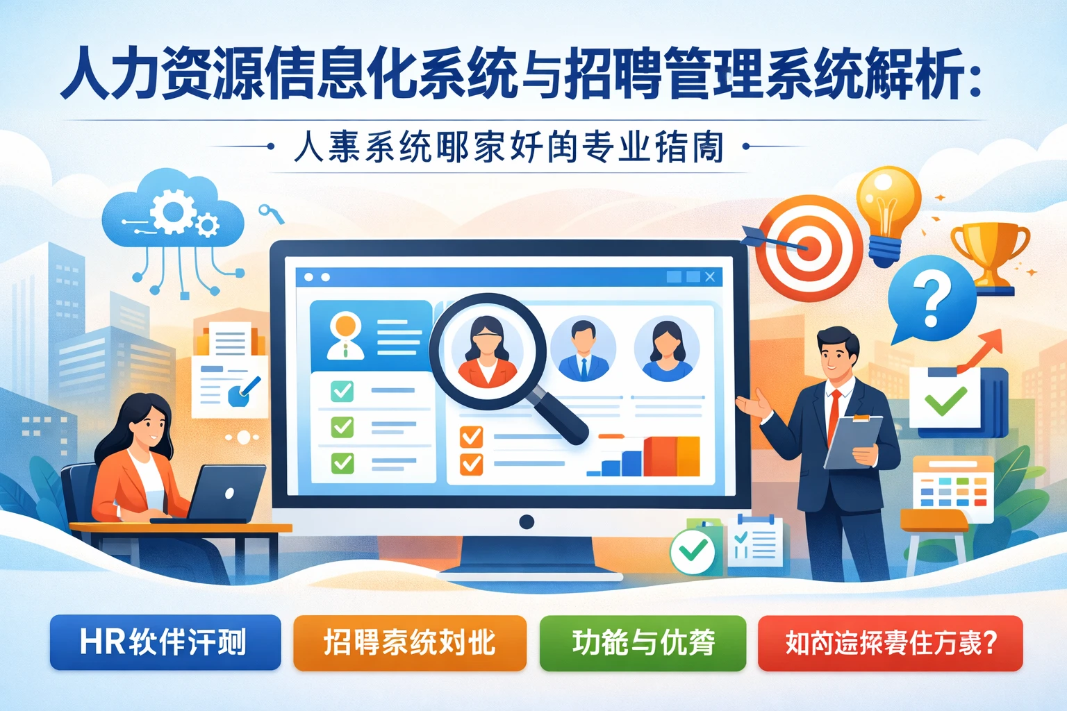 人力资源信息化系统与招聘管理系统解析：人事系统哪家好的专业指南