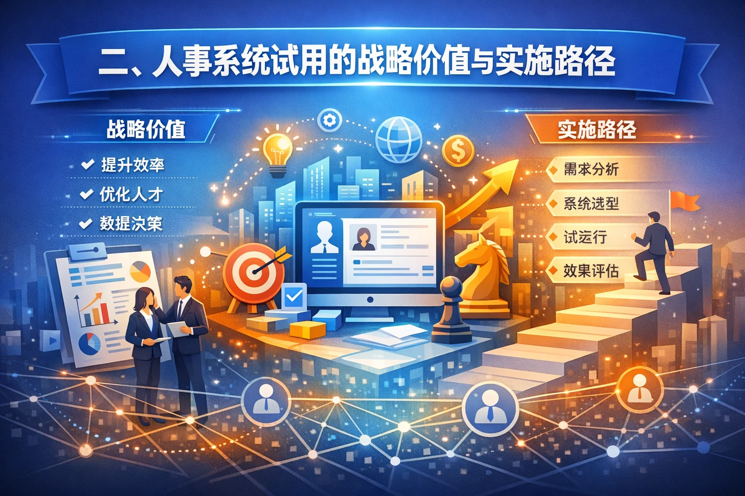 二、人事系统试用的战略价值与实施路径