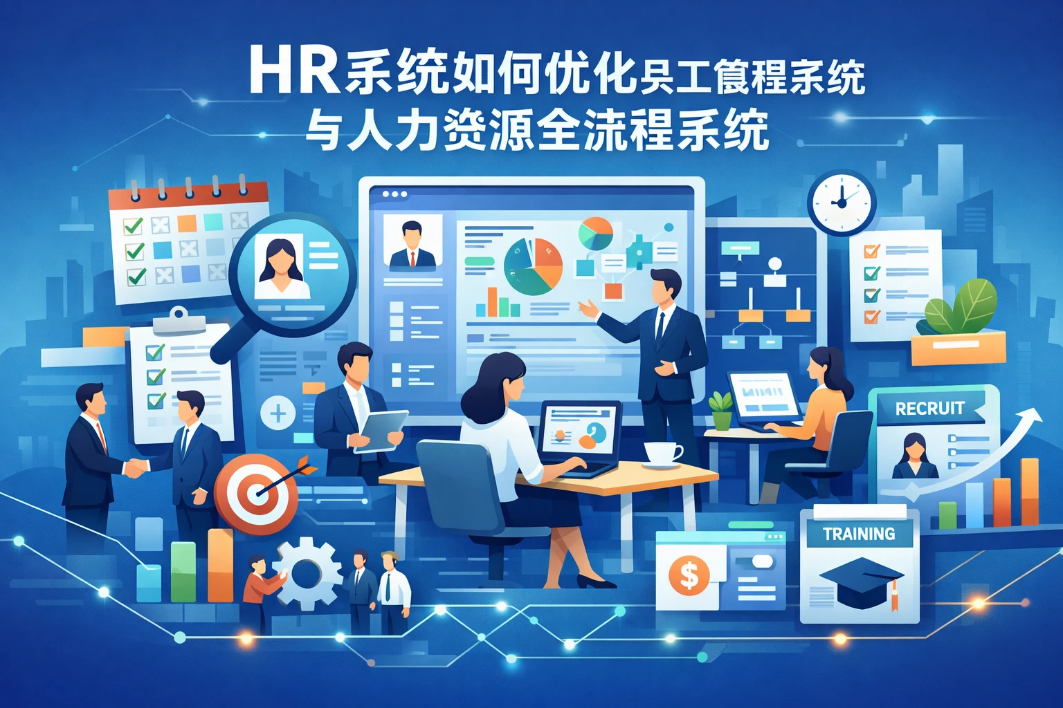 HR系统如何优化员工管理系统与人力资源全流程系统