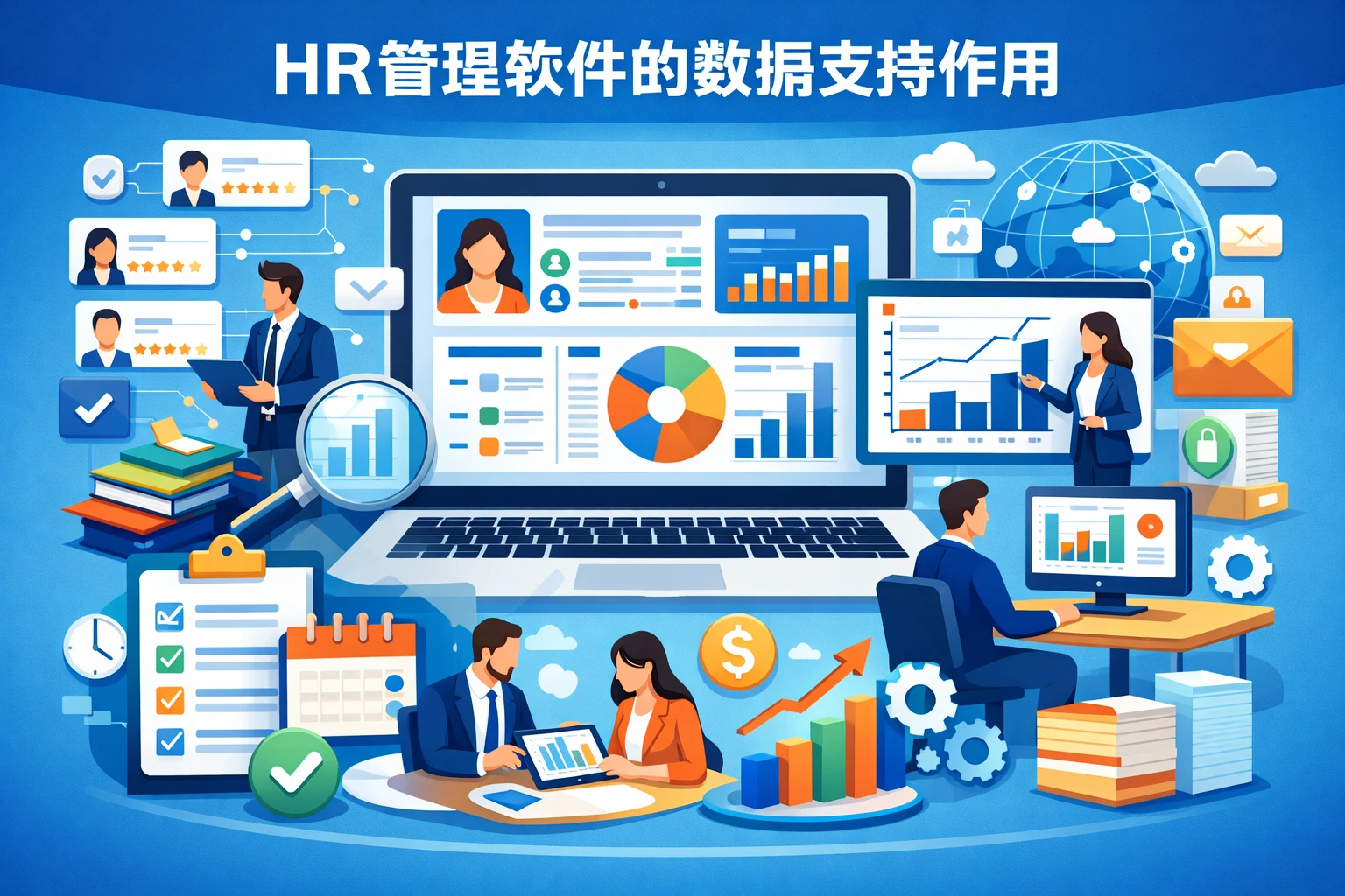 HR管理软件的数据支持作用