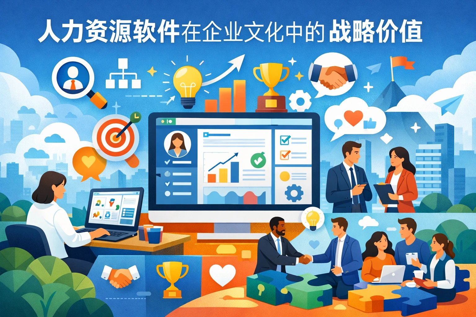 人力资源软件在企业文化中的战略价值