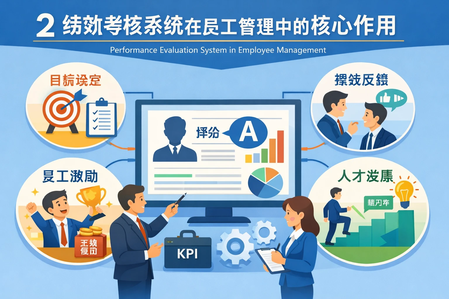 2 绩效考核系统在员工管理中的核心作用
