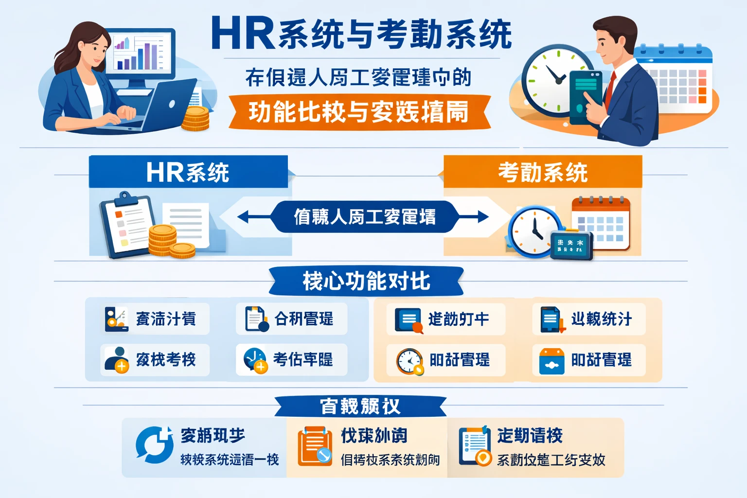 HR系统与考勤系统在借调人员工资管理中的功能比较与实践指南