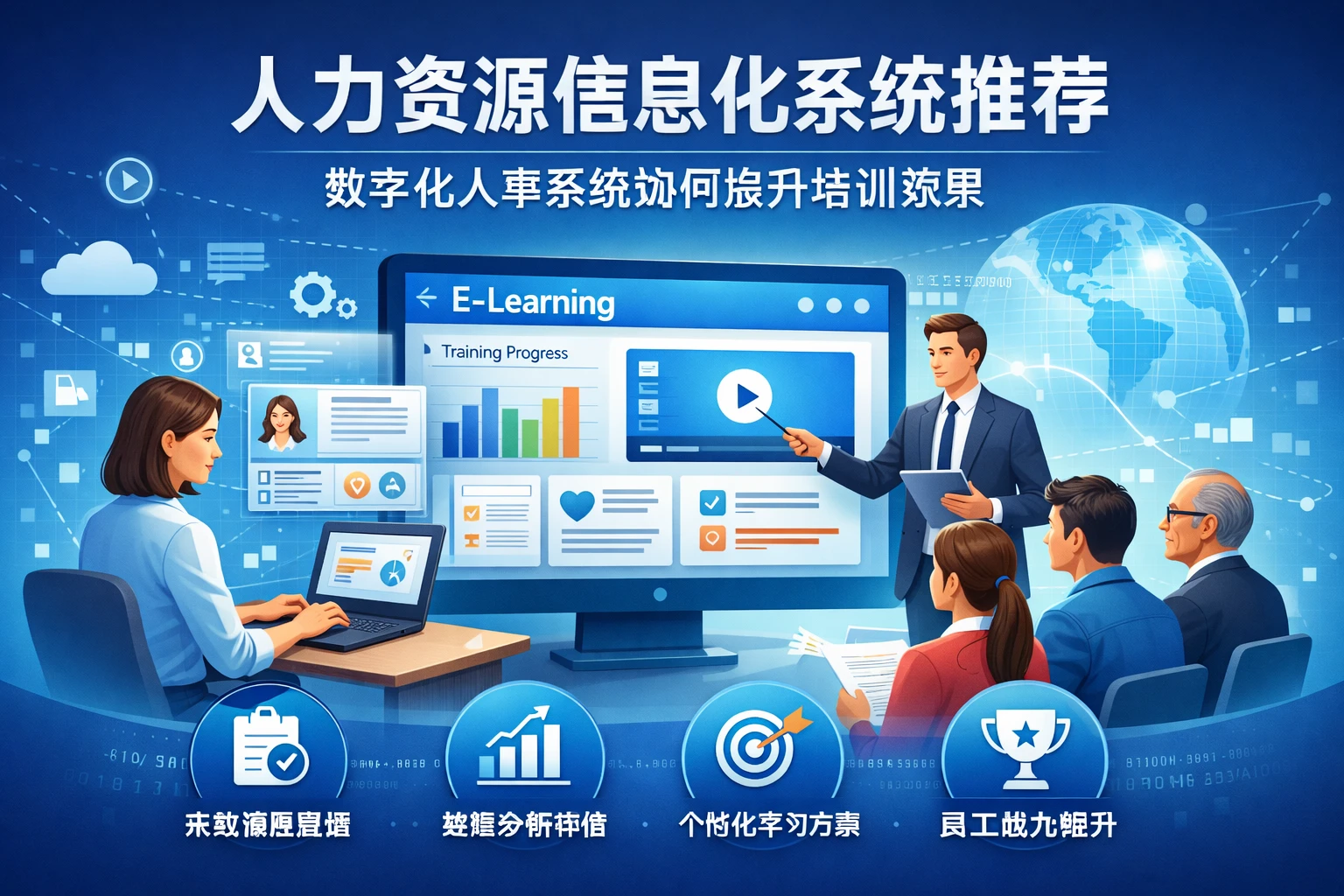 人力资源信息化系统推荐：数字化人事系统如何提升培训效果