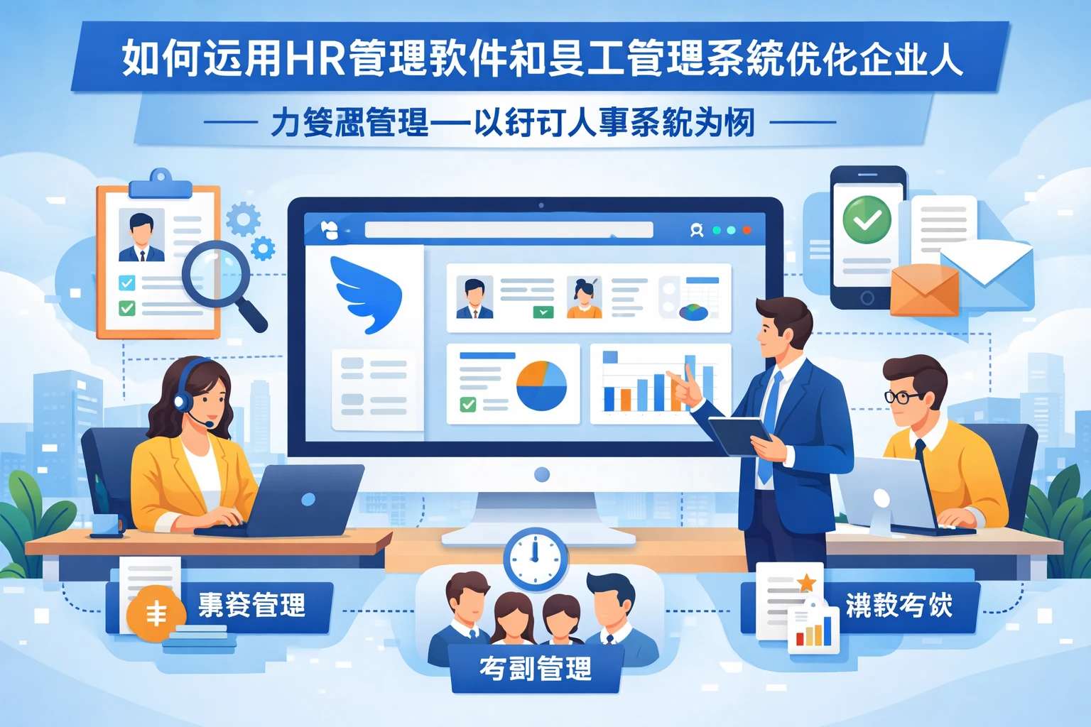 如何运用HR管理软件和员工管理系统优化企业人力资源管理——以钉钉人事系统为例