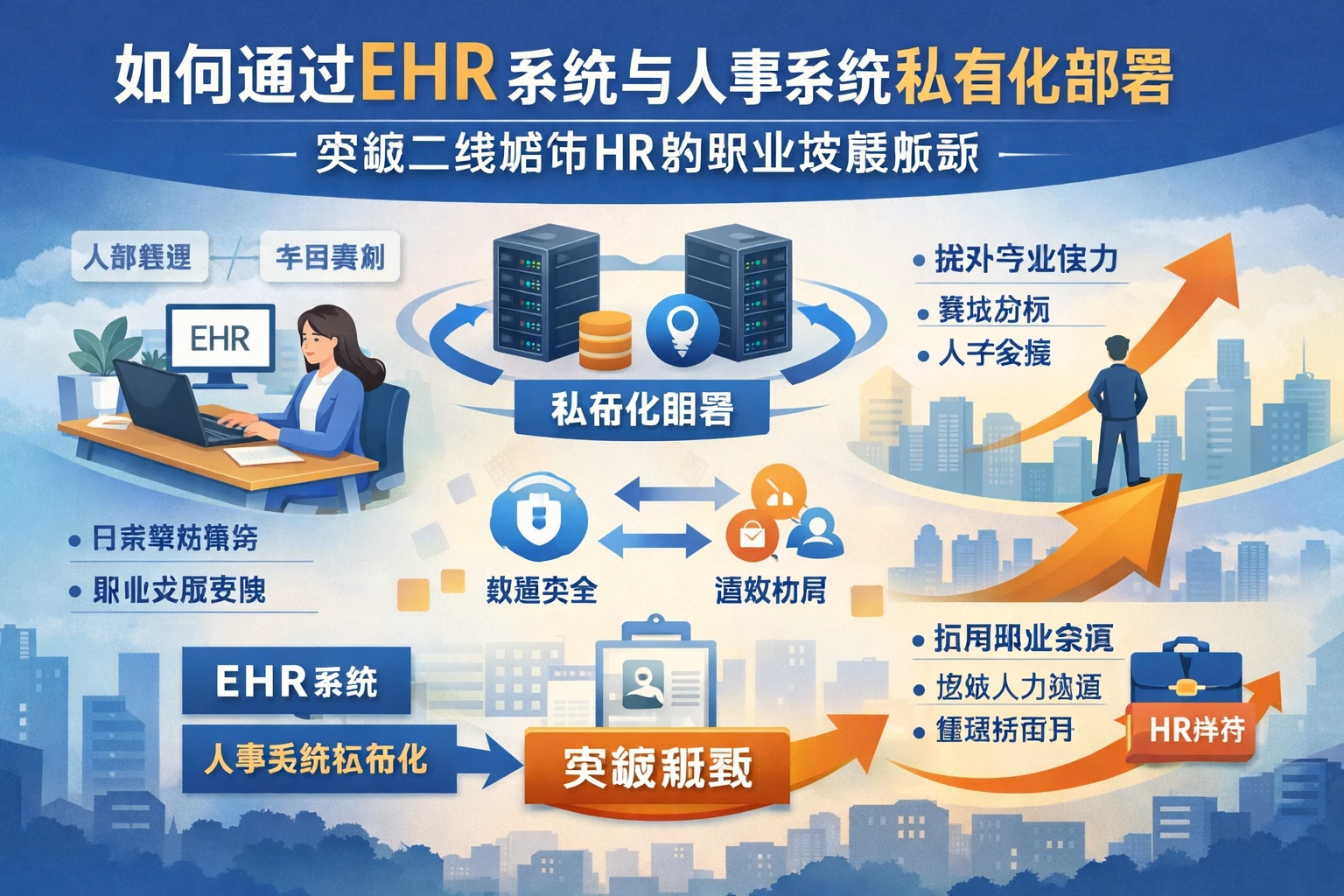 如何通过ehr系统与人事系统私有化部署突破二线城市HR的职业发展瓶颈