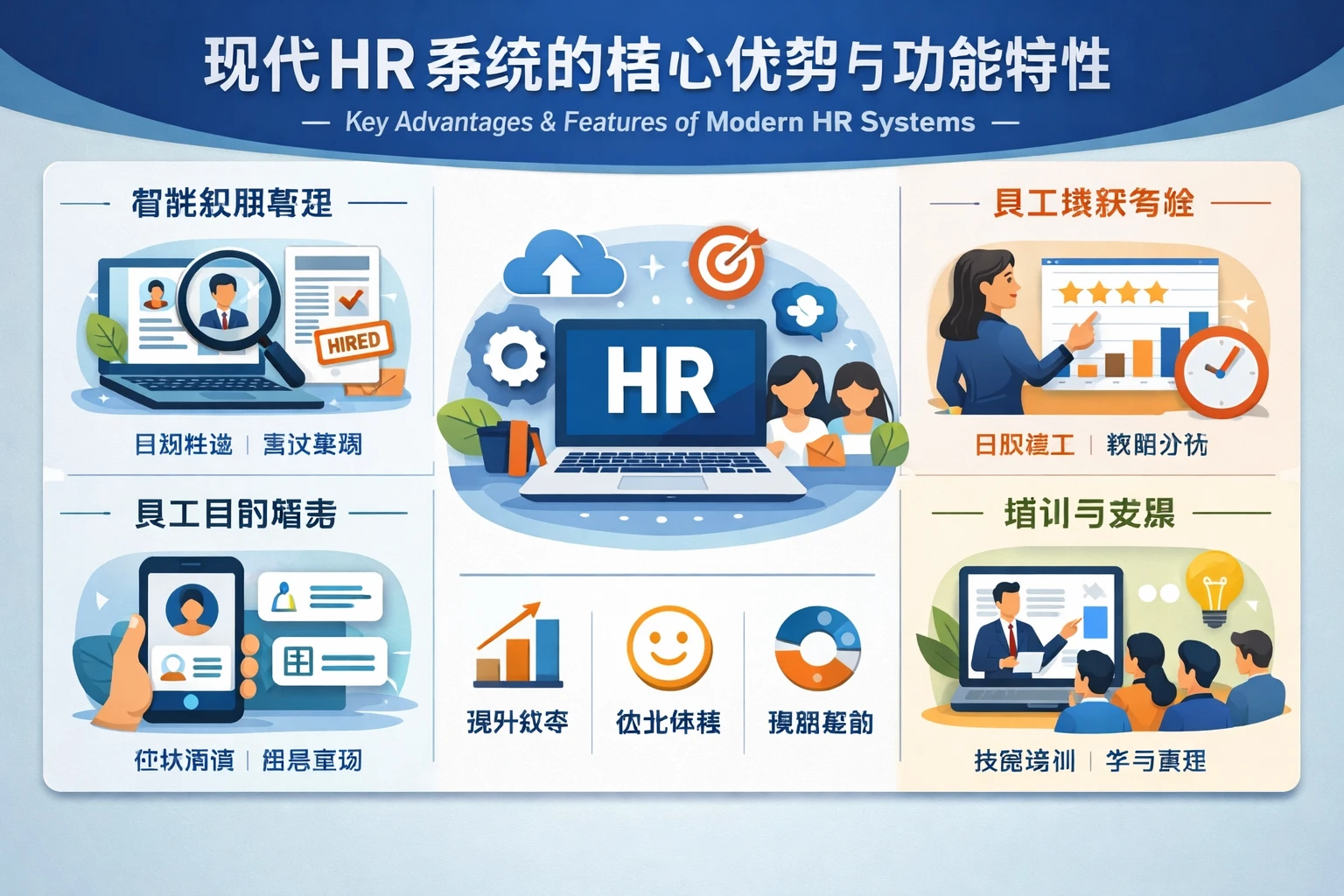 现代HR系统的核心优势与功能特性