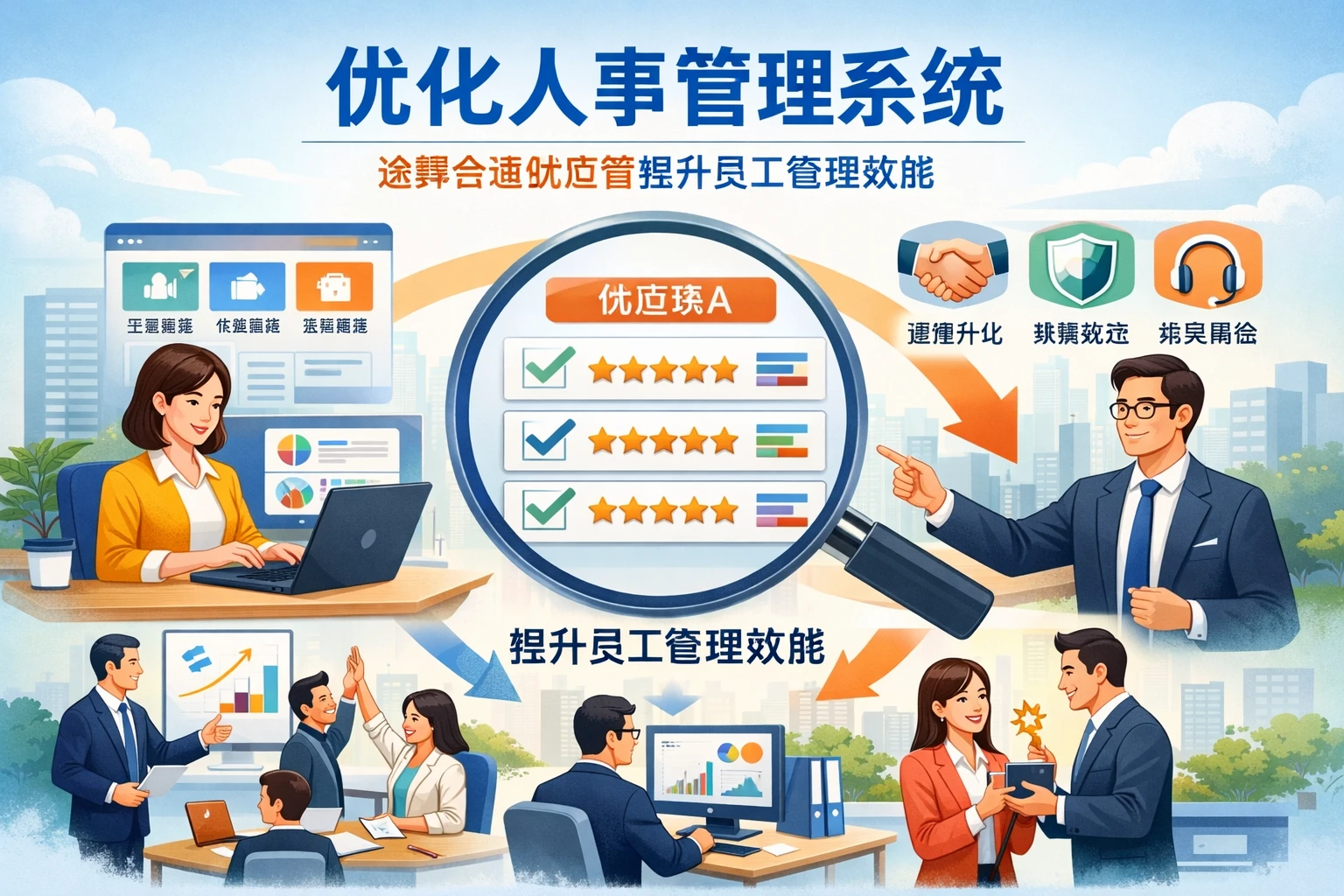 优化人事管理系统：选择合适供应商提升员工管理效能