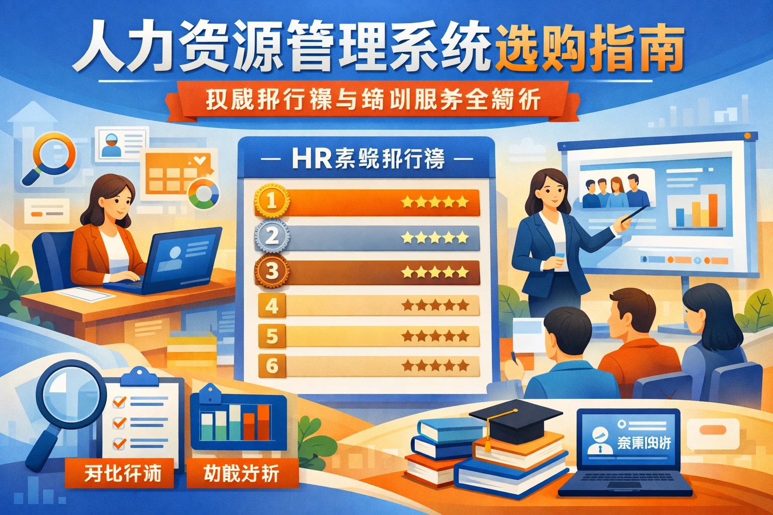 人力资源管理系统选购指南：权威排行榜与培训服务全解析