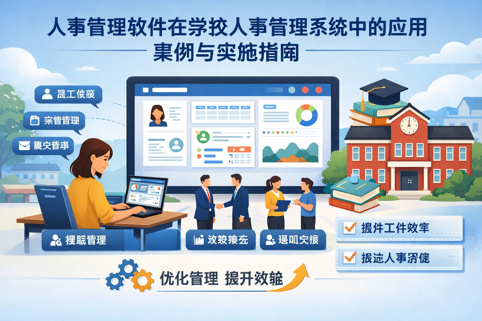 人事管理软件在学校人事管理系统中的应用案例与实施指南