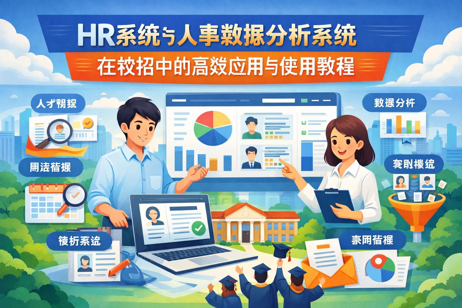 HR系统与人事数据分析系统在校招中的高效应用与使用教程