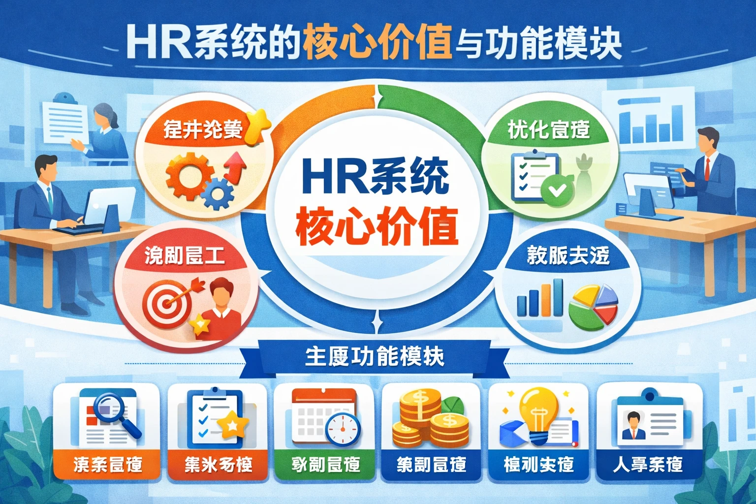 HR系统的核心价值与功能模块