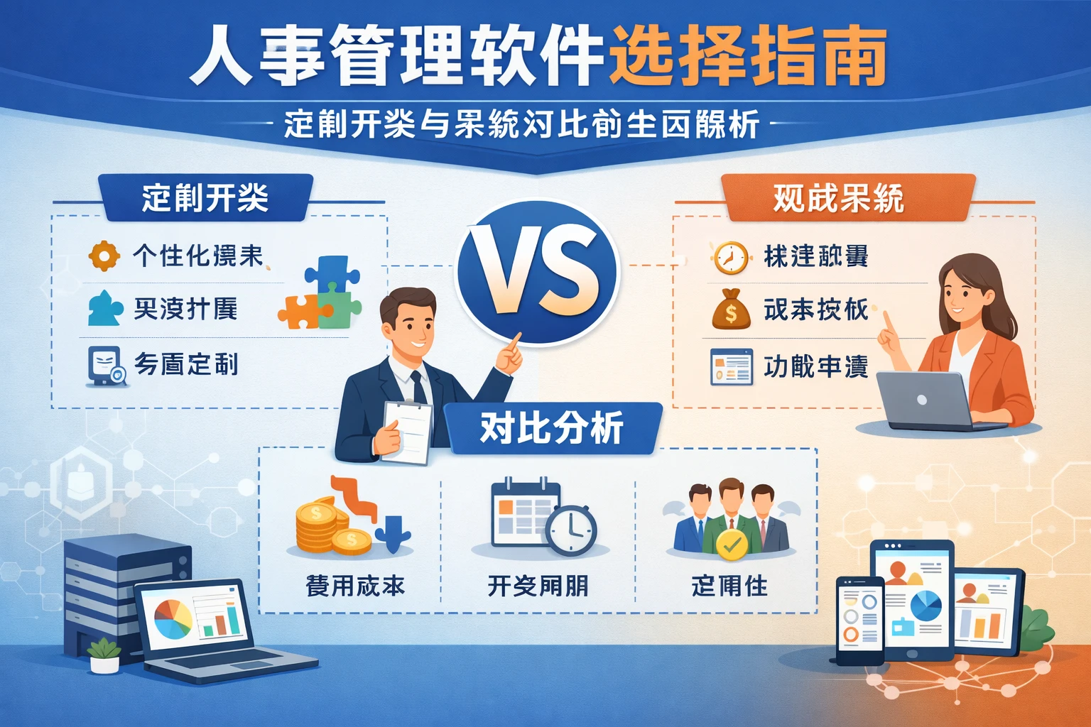 人事管理软件选择指南：定制开发与系统对比的全面解析