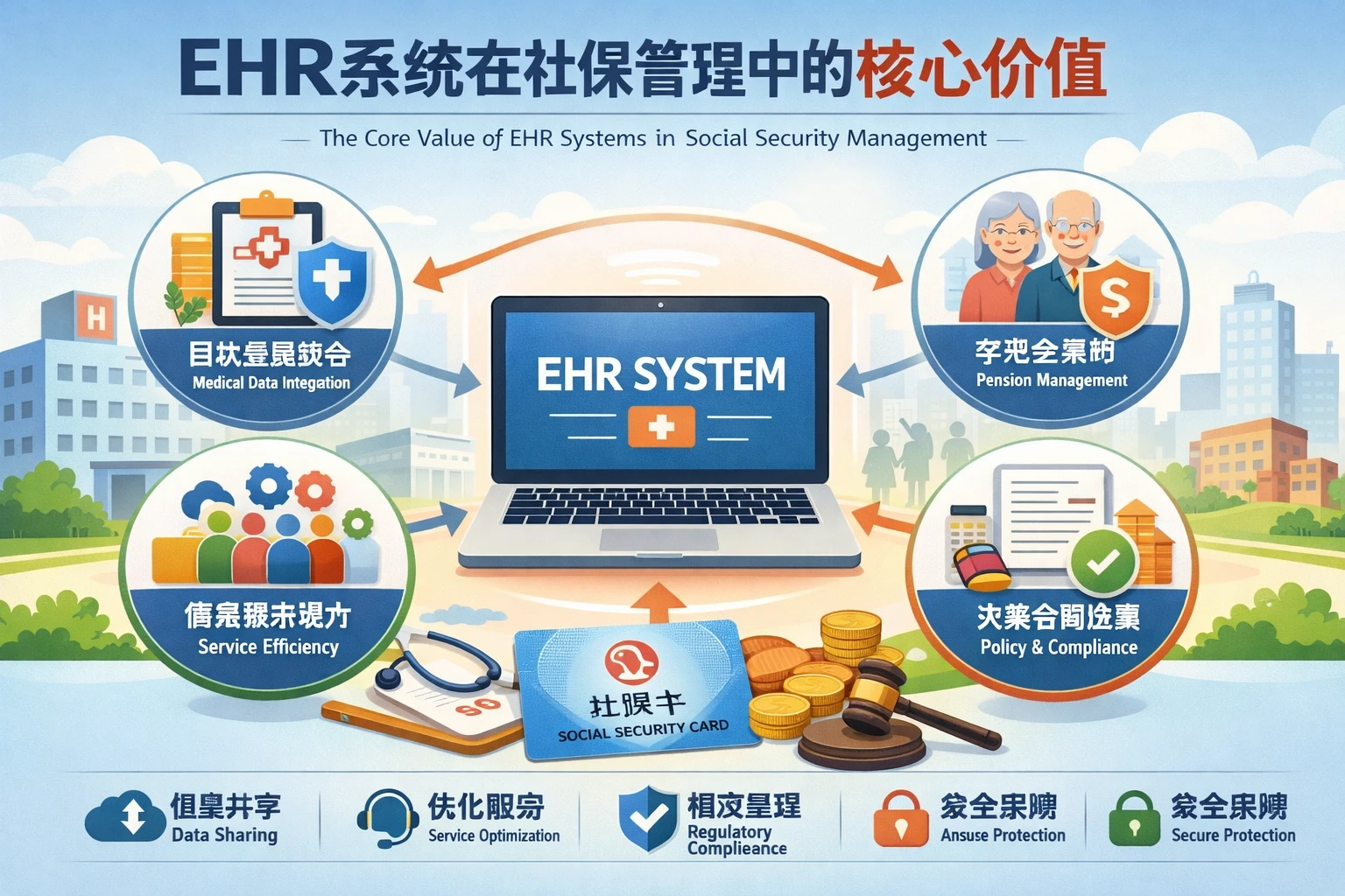 EHR系统在社保管理中的核心价值