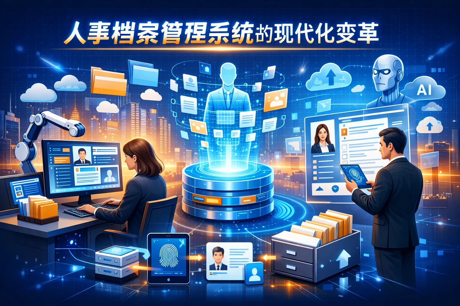 人事档案管理系统的现代化变革