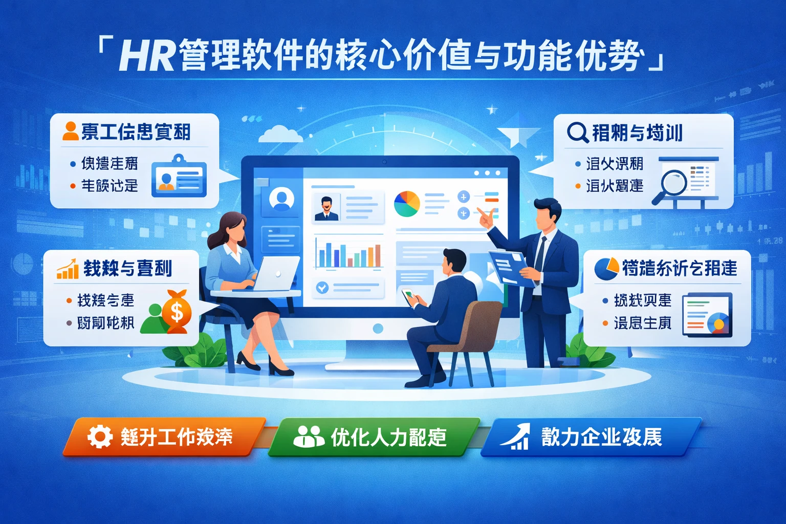 HR管理软件的核心价值与功能优势