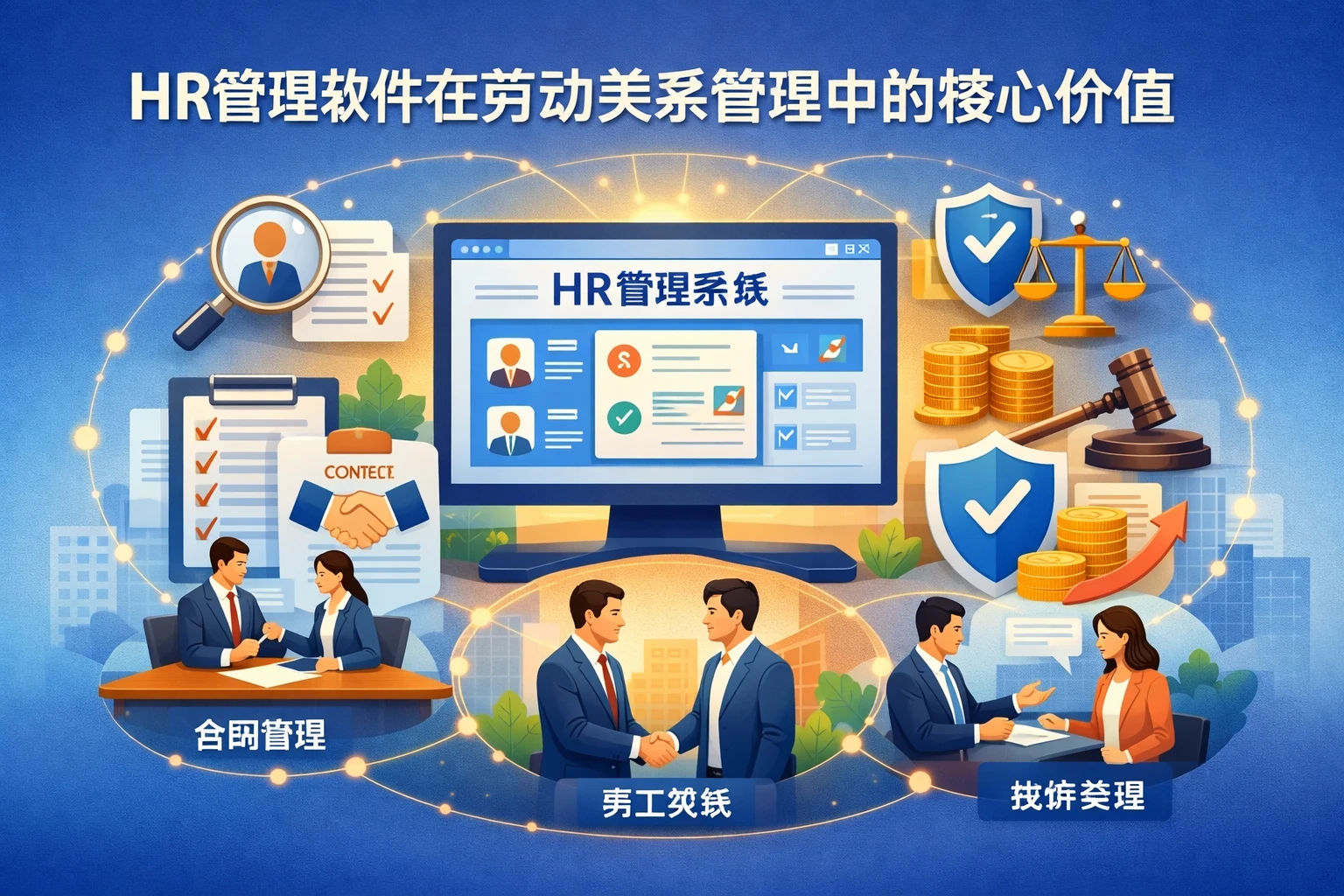 HR管理软件在劳动关系管理中的核心价值