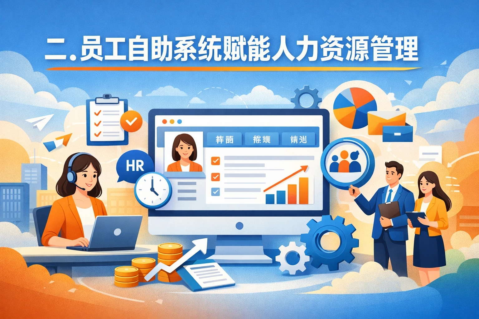 二、员工自助系统赋能人力资源管理