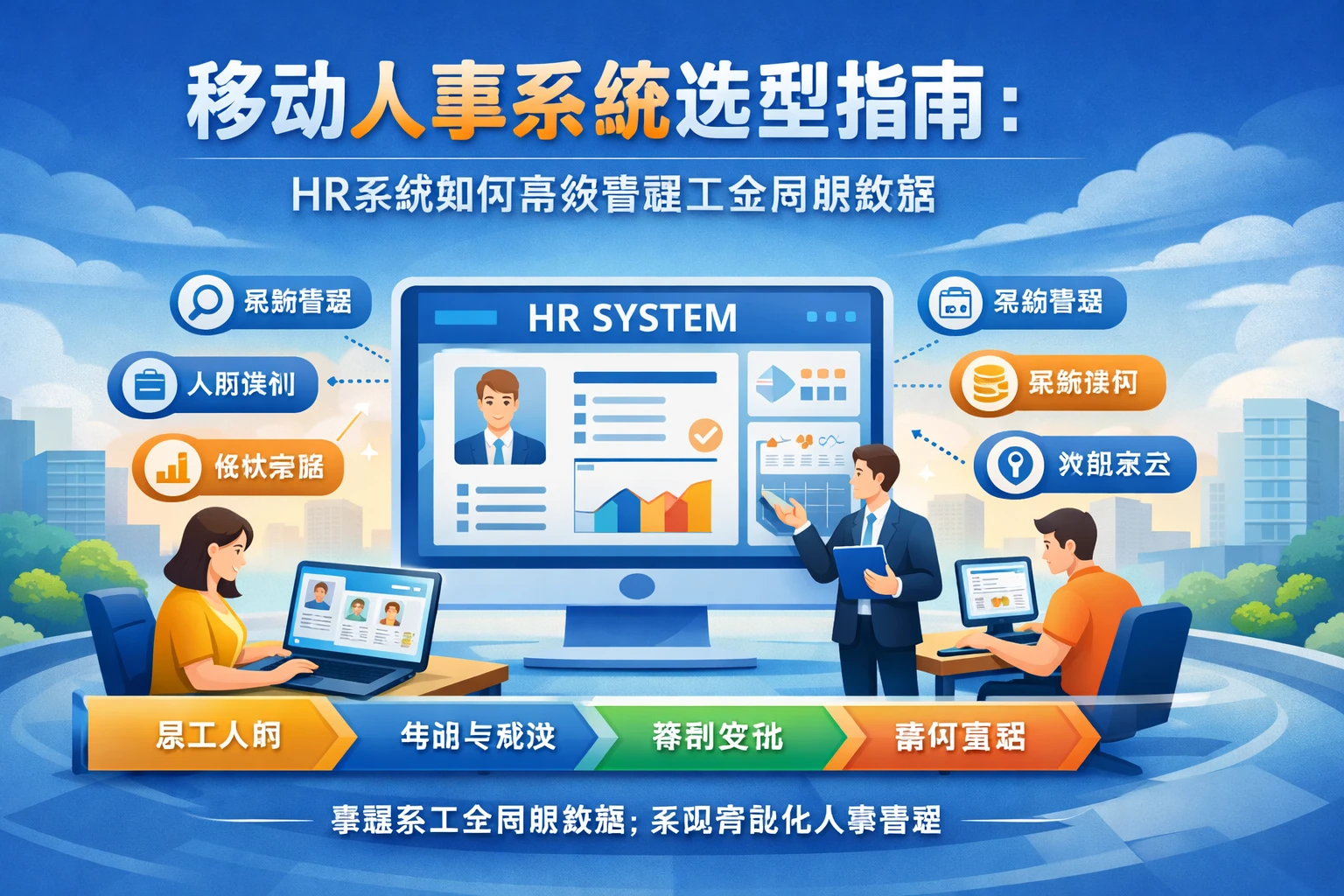 移动人事系统选型指南:HR系统如何高效管理员工全周期数据