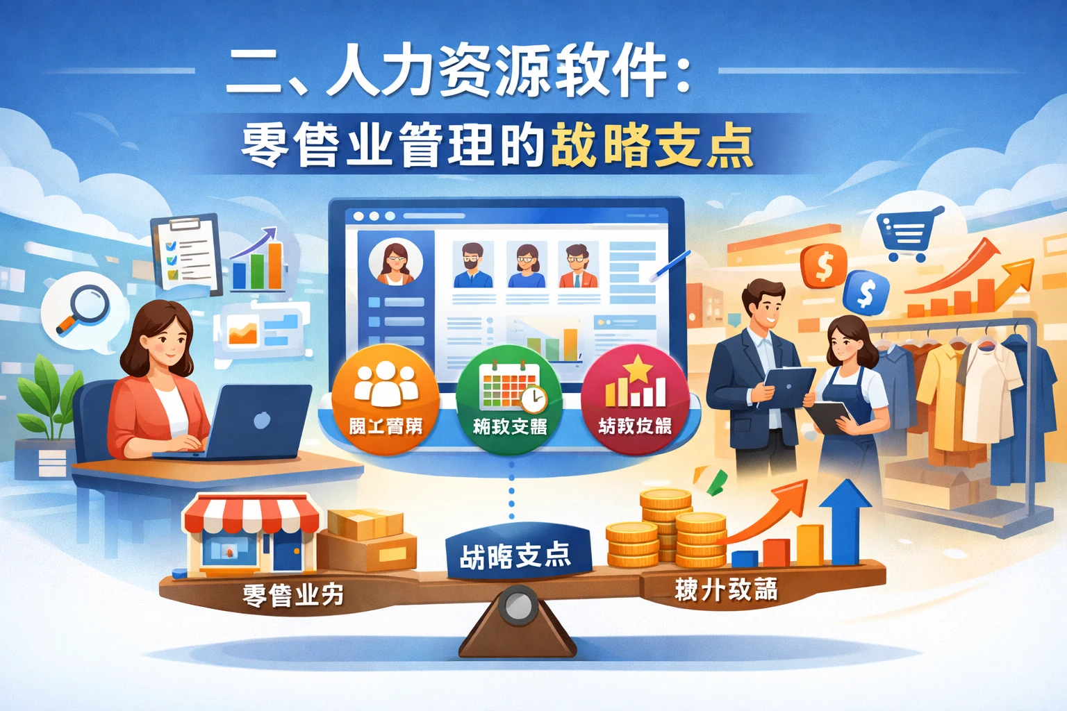 二、人力资源软件：零售业管理的战略支点