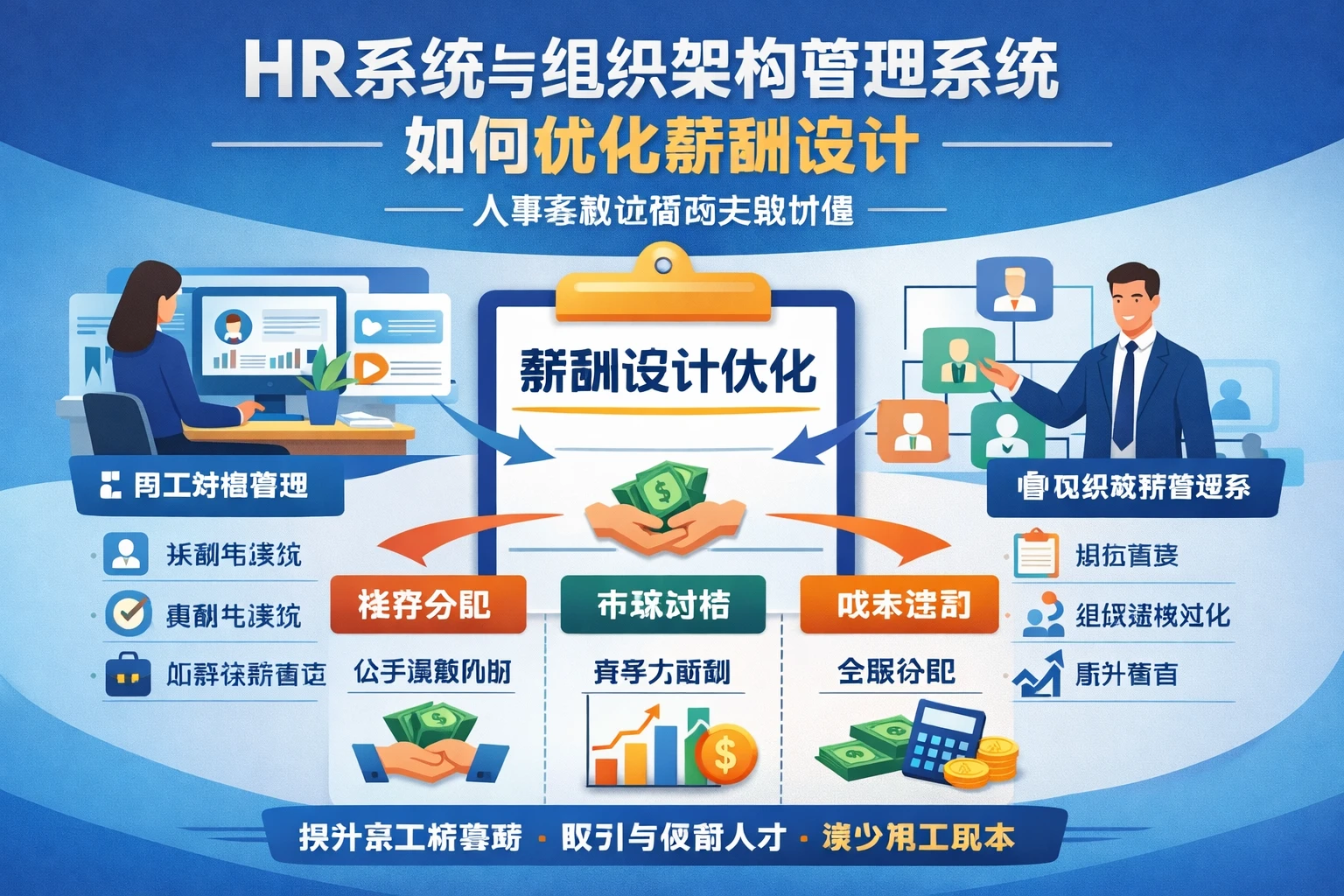 HR系统与组织架构管理系统如何优化薪酬设计——人事系统试用的关键价值