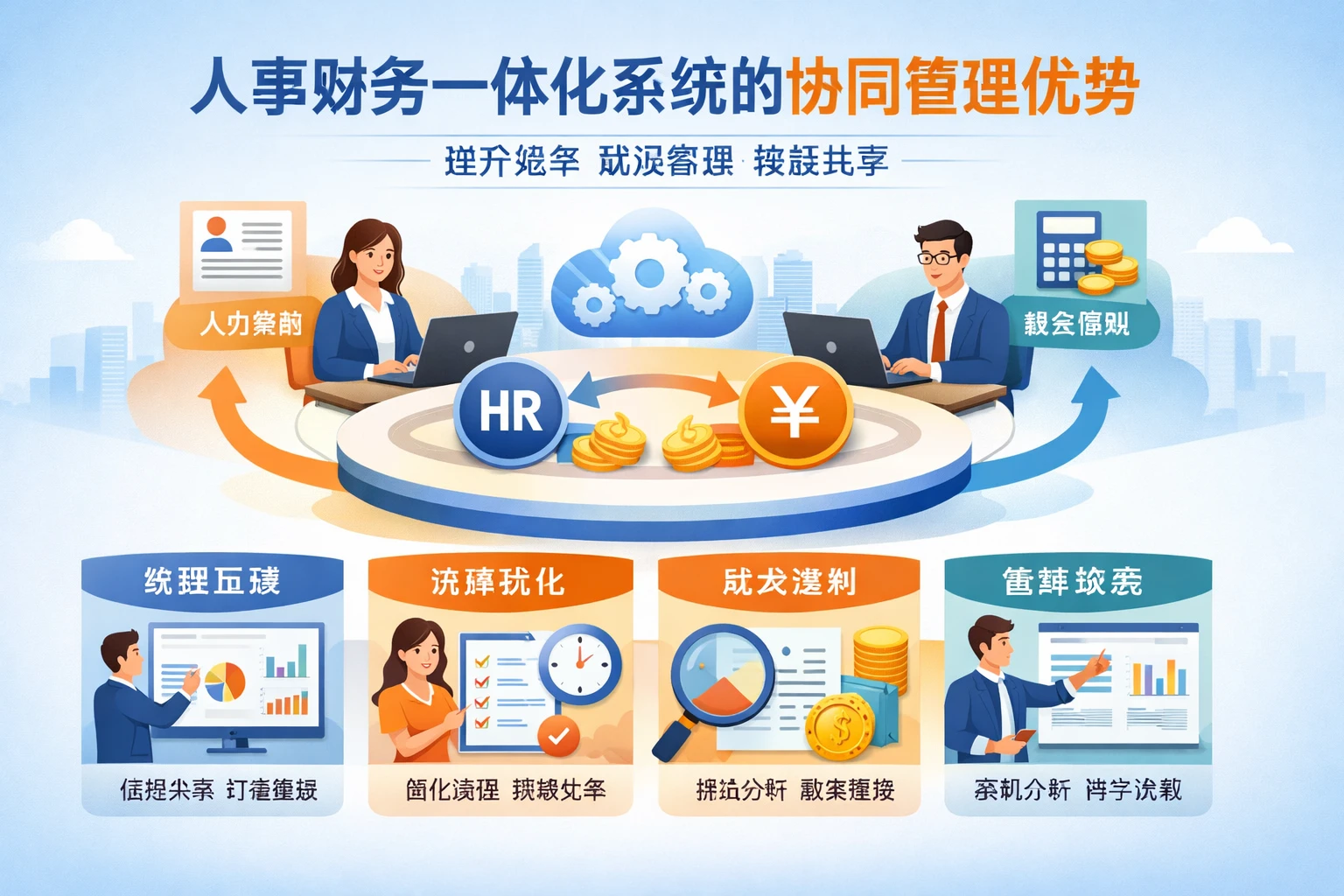 人事财务一体化系统的协同管理优势