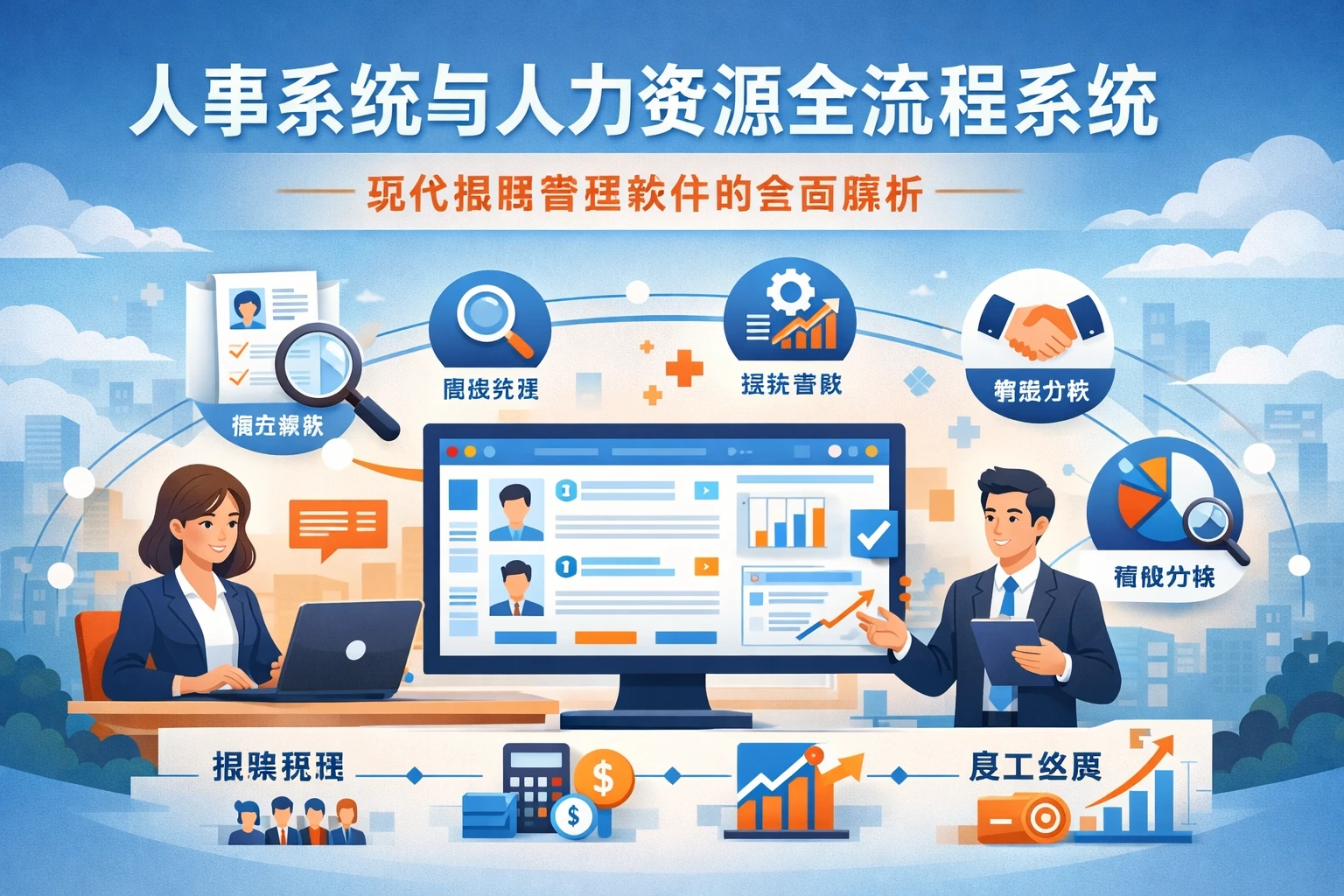 人事系统与人力资源全流程系统：现代招聘管理软件的全面解析