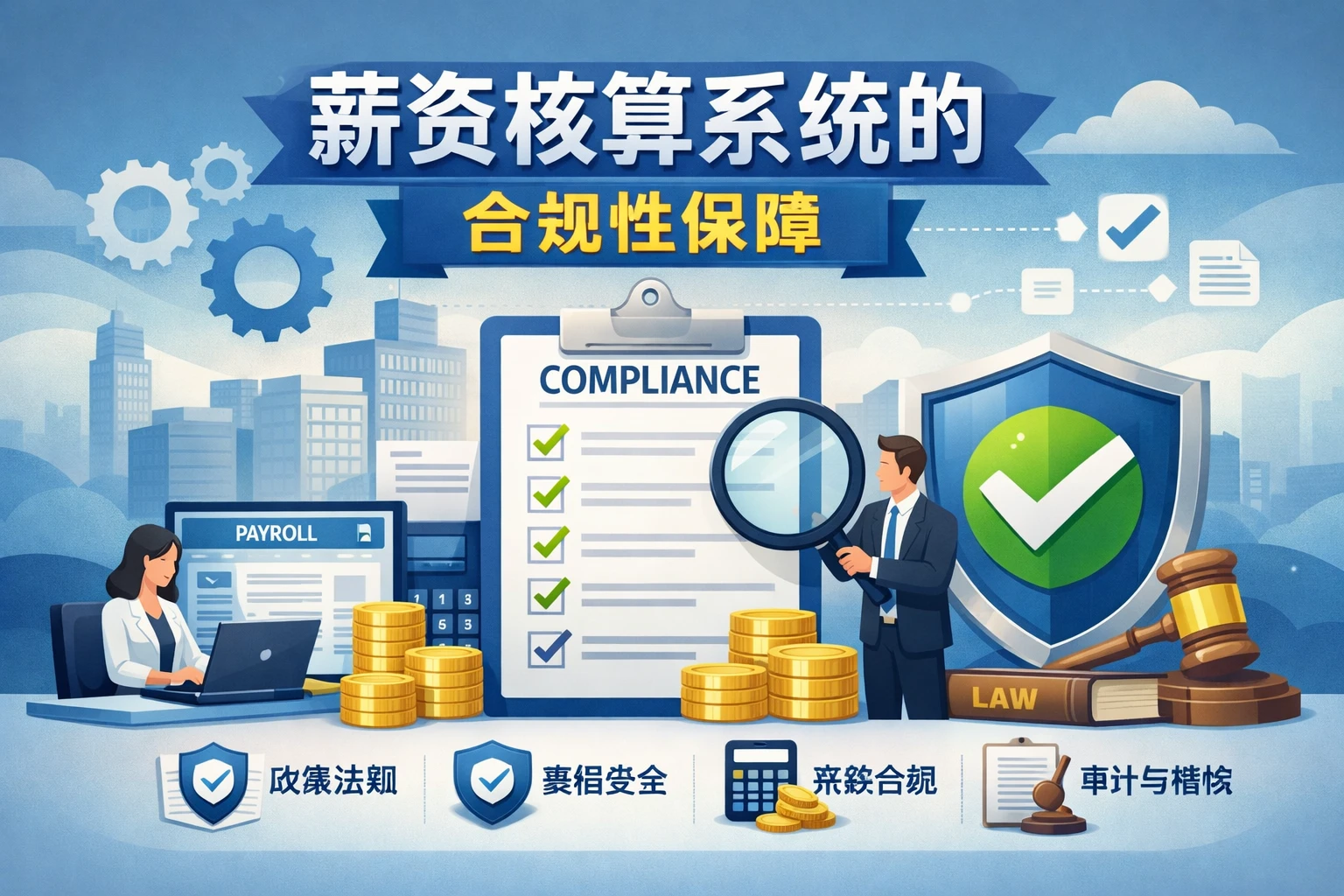 薪资核算系统的合规性保障