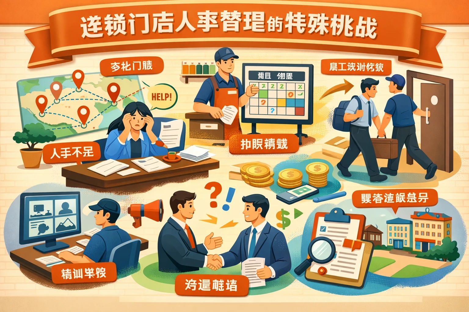 连锁门店人事管理的特殊挑战