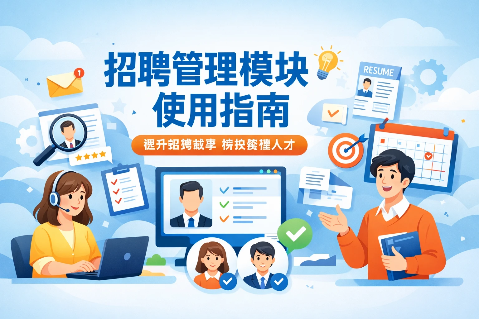 招聘管理模块使用指南