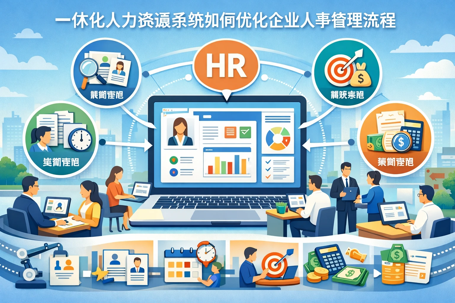 一体化人力资源系统如何优化企业人事管理流程