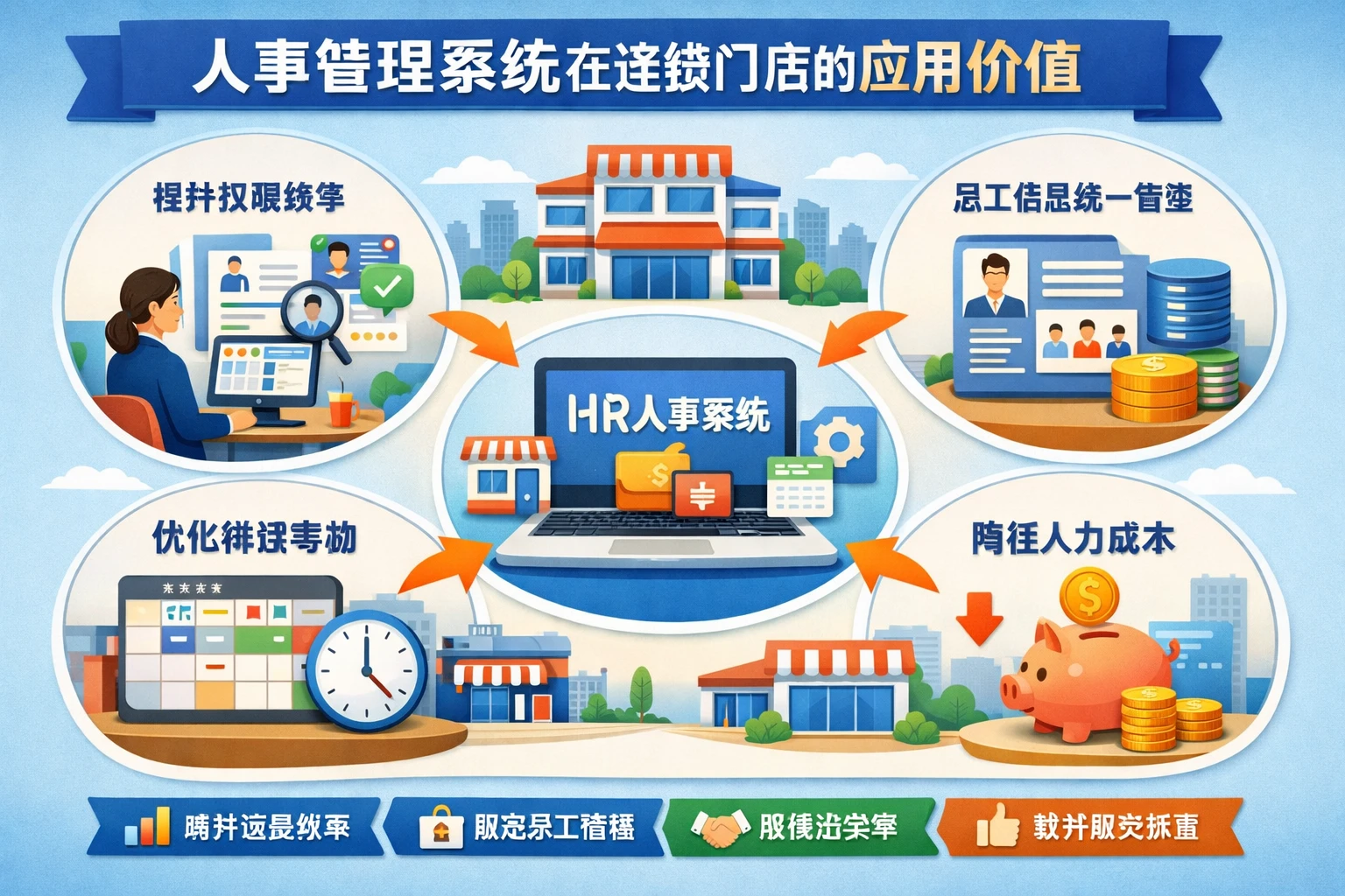 人事管理系统在连锁门店的应用价值