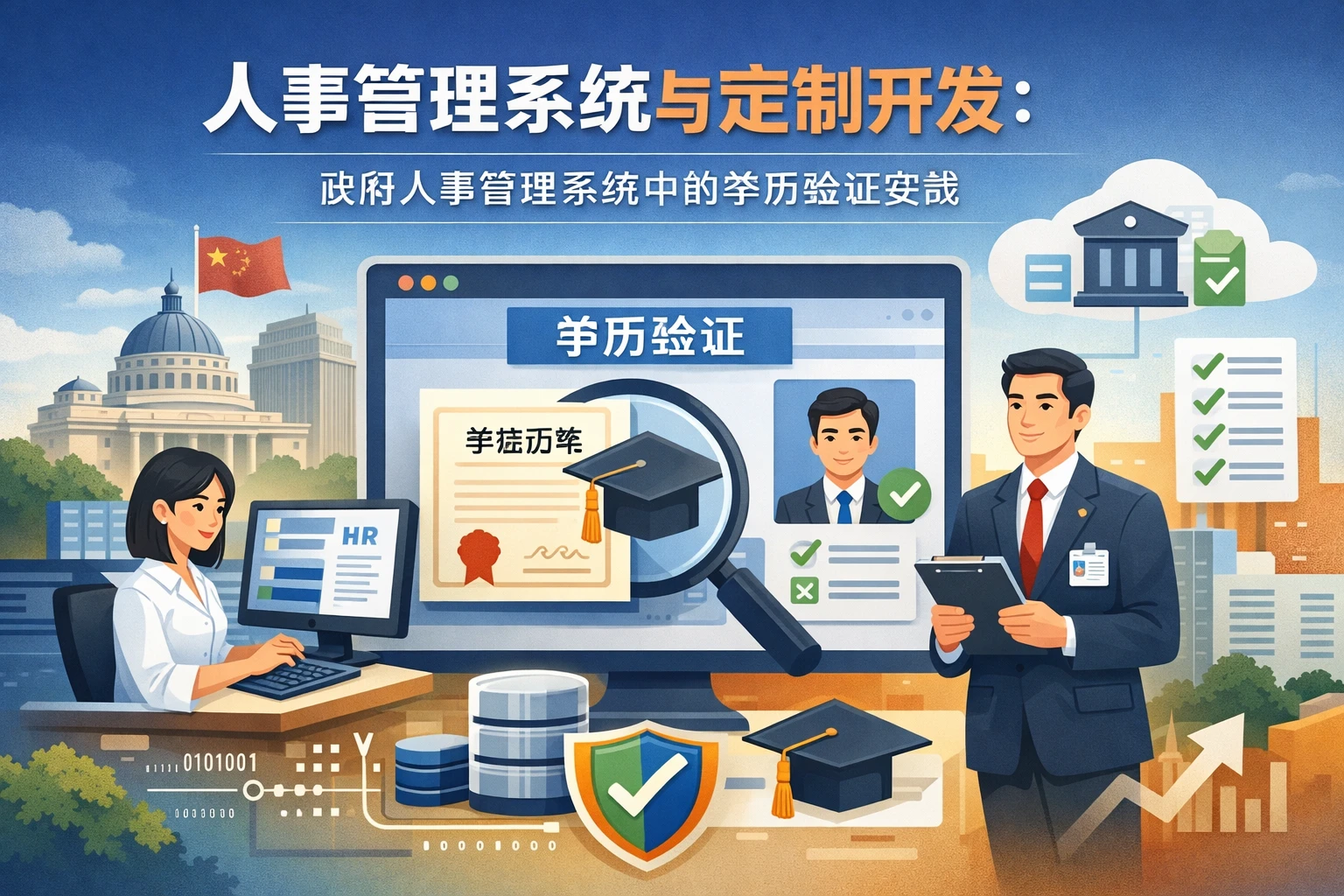 人事管理系统与定制开发：政府人事管理系统中的学历验证实践