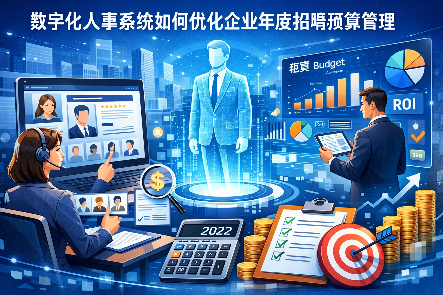 数字化人事系统如何优化企业年度招聘预算管理