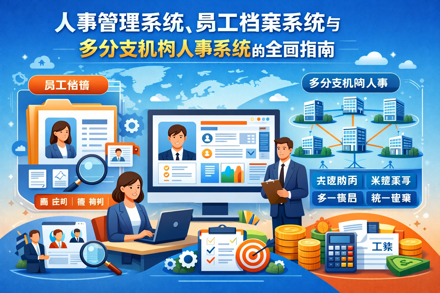 人事管理系统、员工档案系统与多分支机构人事系统的全面指南