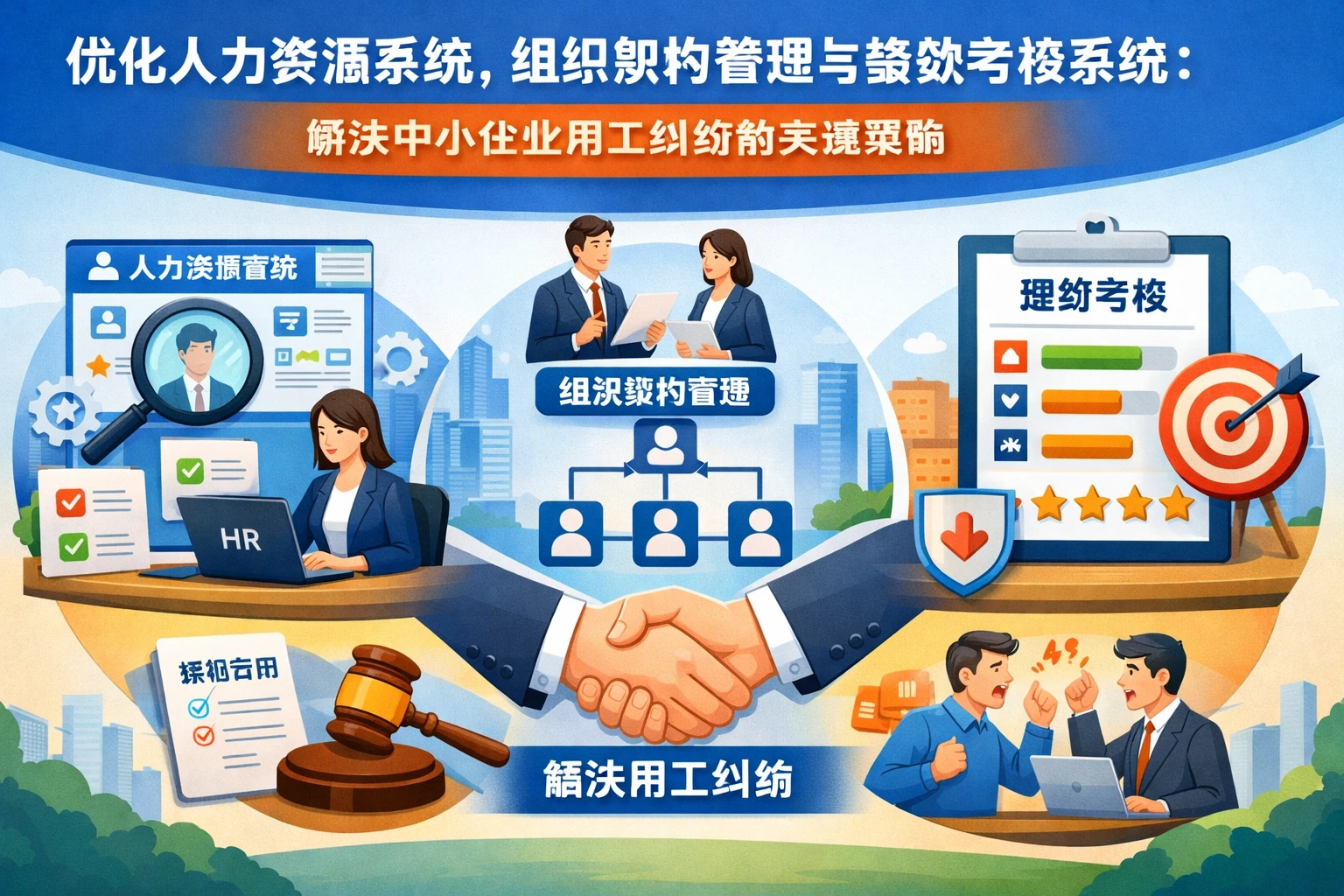 优化人力资源系统、组织架构管理与绩效考核系统：解决中小企业用工纠纷的关键策略